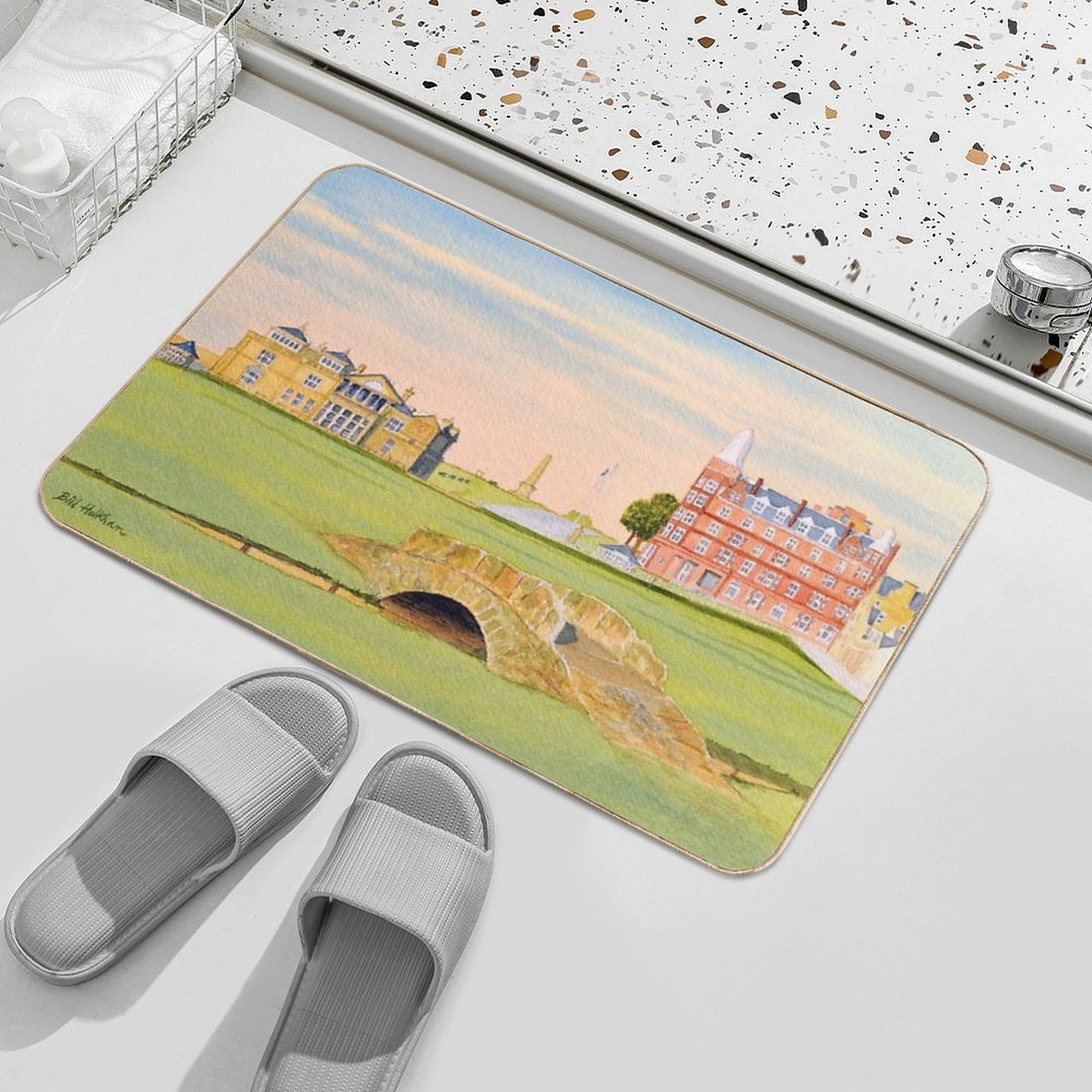 The Greatest Golf Course in Scotland.  Versatile Bath Mat