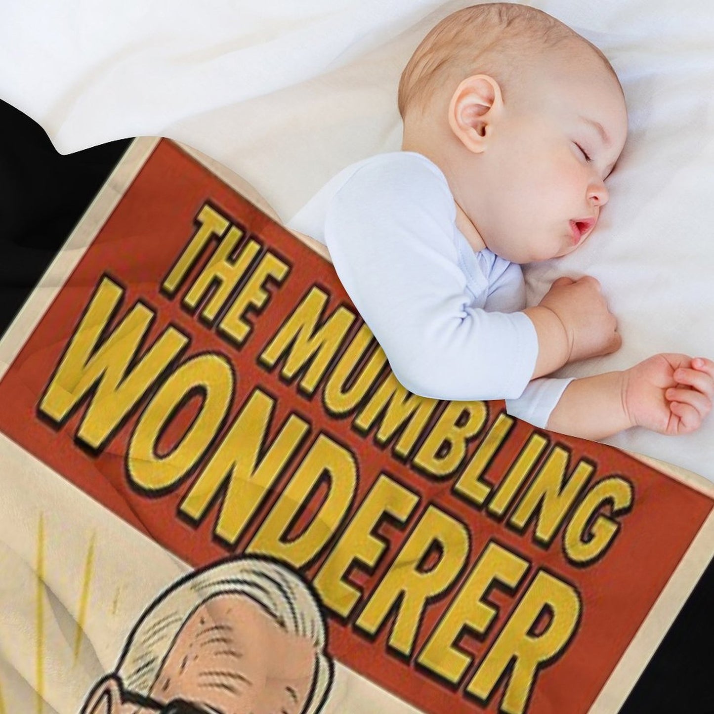 The Mumbling Wonderer – Limited Issue #009  Twisted Covers Comics, Cinema & Chaos Throw Blanket