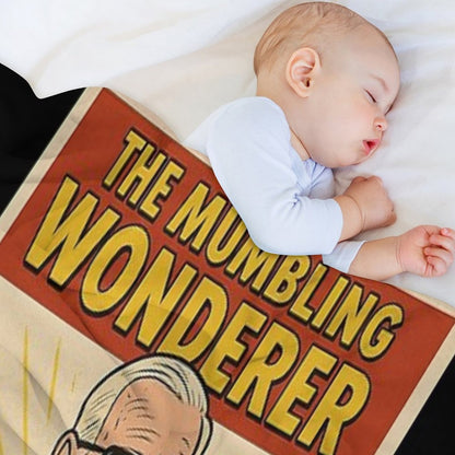 The Mumbling Wonderer – Limited Issue #009  Twisted Covers Comics, Cinema & Chaos Throw Blanket