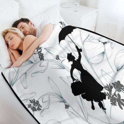 Mary Poppins Throw Blanket