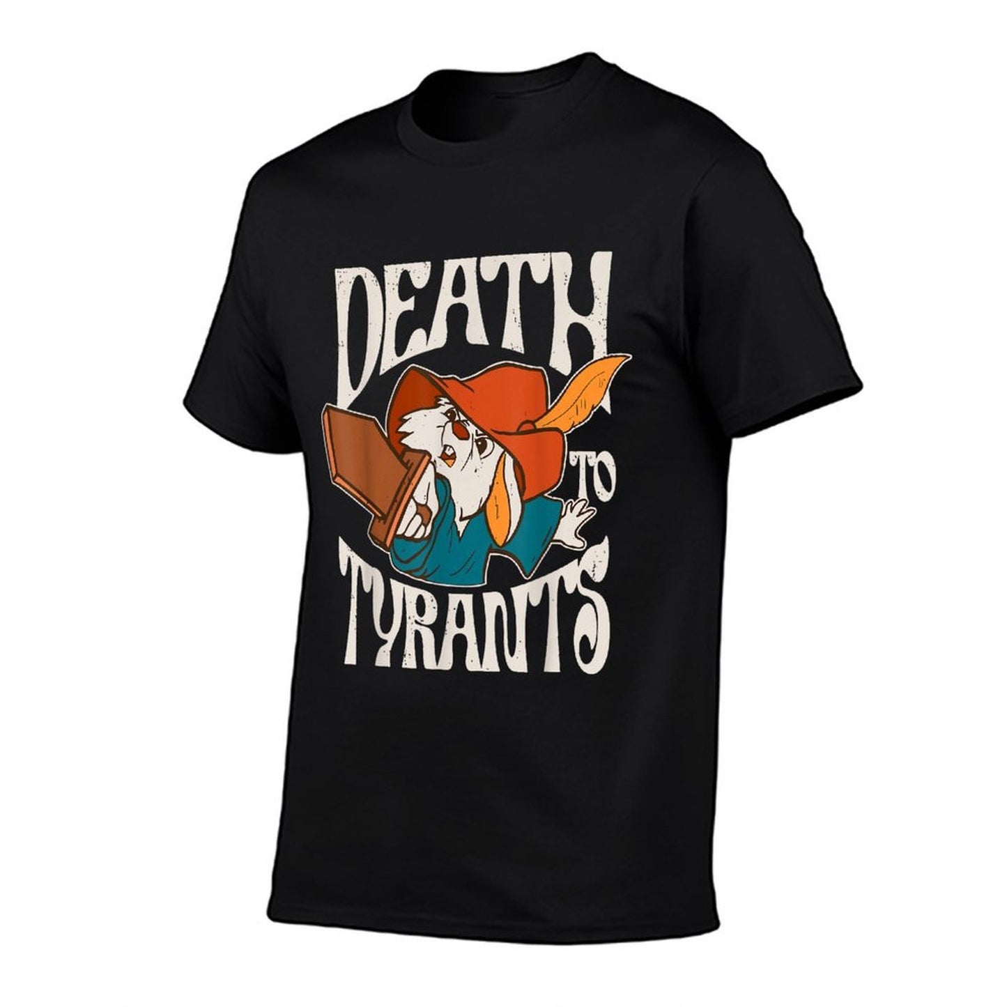 Retro Rabbit Death To Tyrants Vintage 90s  Odor-resistant T-Shirt