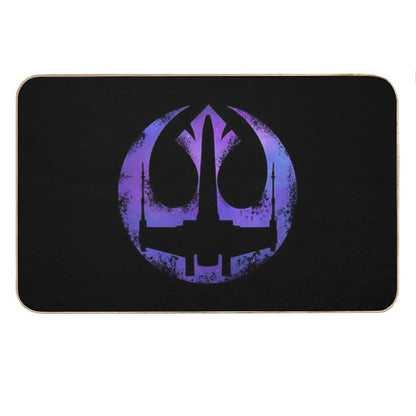 Galaxy Star Ship Bath Mat