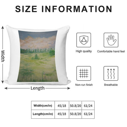 Meadow Soft Durable Construction Throw Pillow