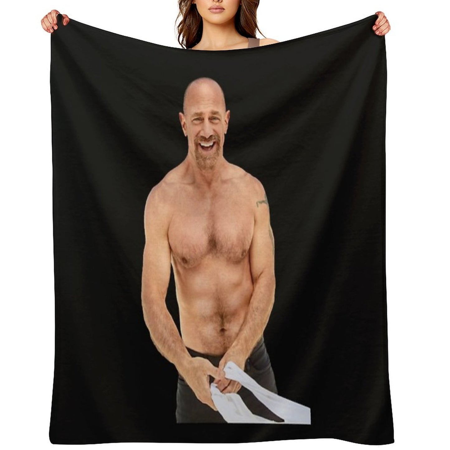 Chris Meloni Sexy Smile Throw Blanket