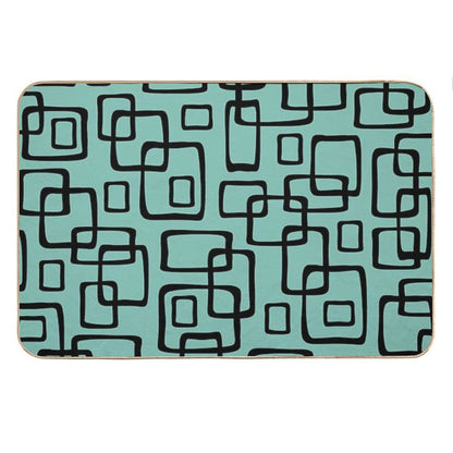 Mid Century Modern Decoration Bath Mat