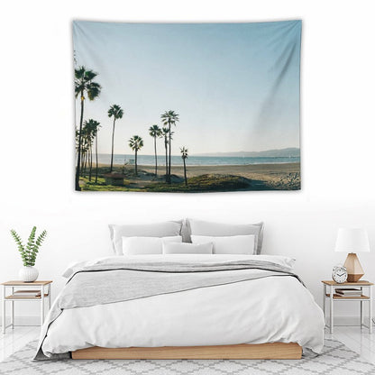 Southern California Palm Trees Tapestry