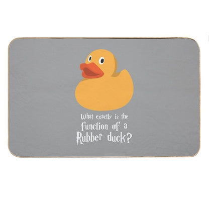 Function of A Rubber Duck Bath Mat