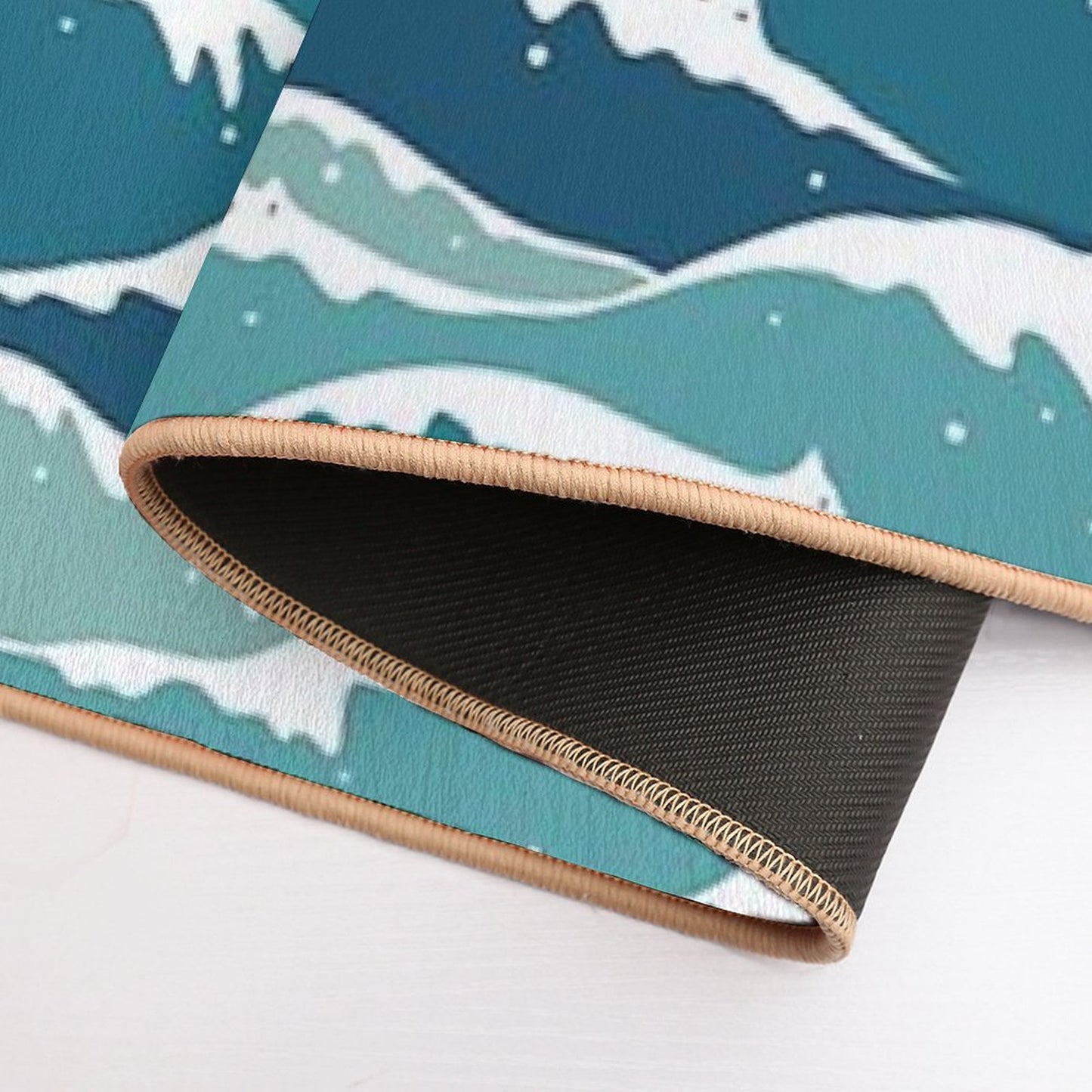 Cat Landscape 135 Cat Waves Bath Mat