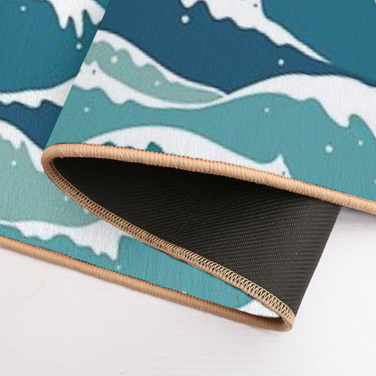 Cat Landscape 135 Cat Waves Bath Mat
