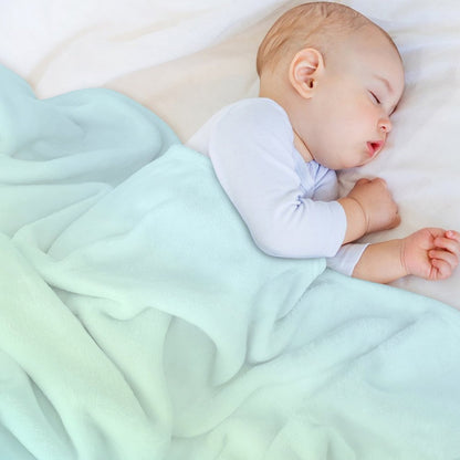 Pastel Gradient Throw Blanket