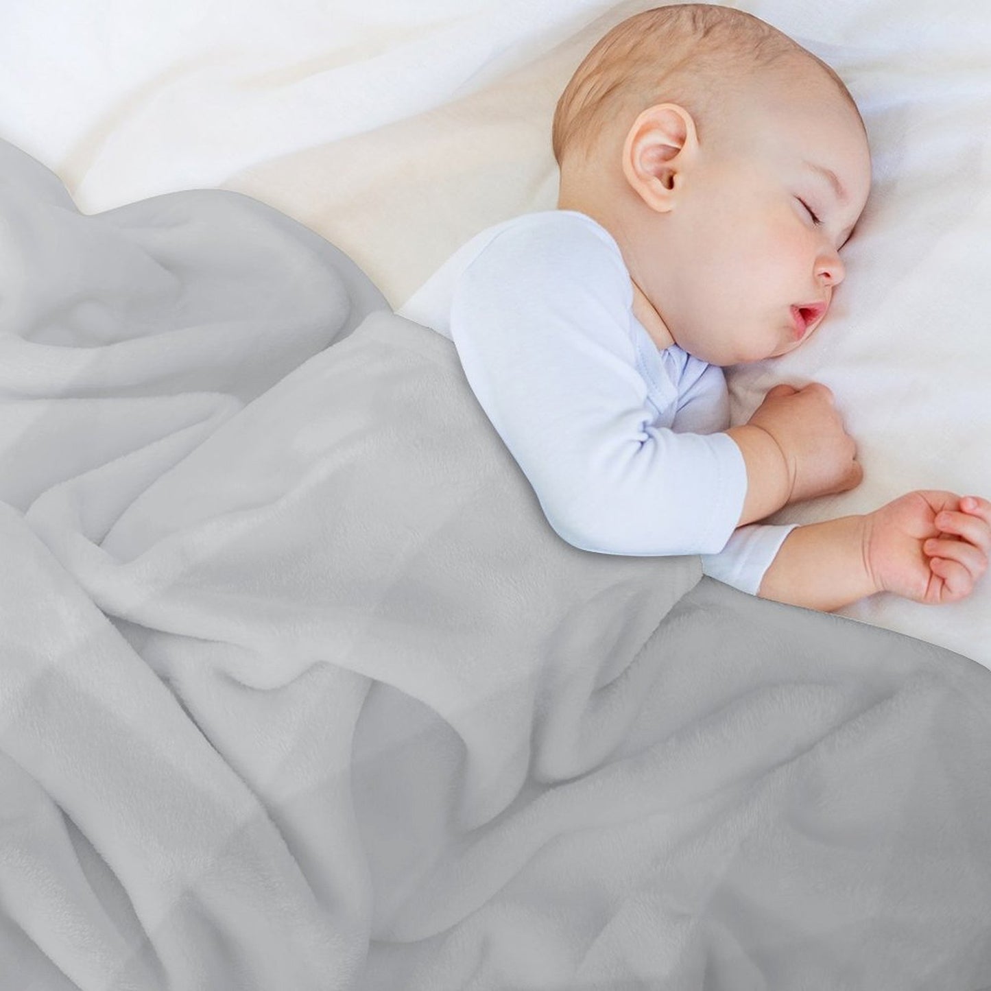 Gray Gradient Geometric Mesh Pattern Grey Elegant Design Throw Blanket