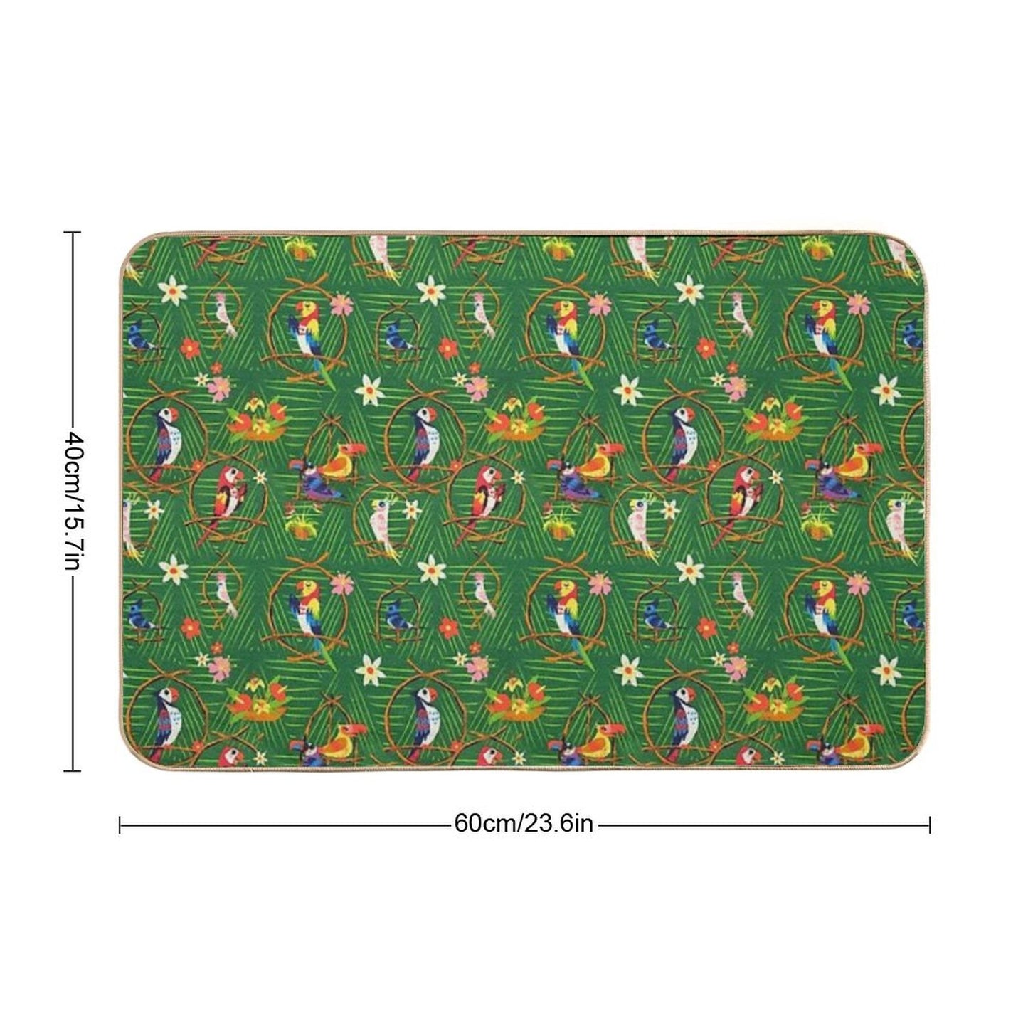 Enchanted Tiki Room Bath Mat
