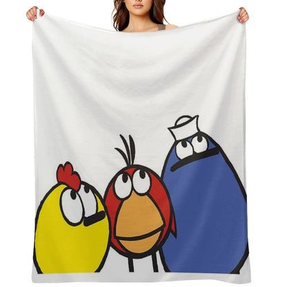 Peep And The Big Wide World Throw Blanket