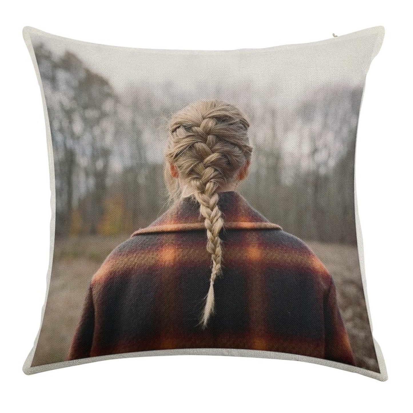 Evermore Linen Throw Pillow Cover