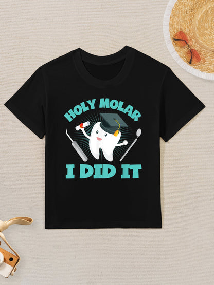 Cute Dental Hygienist Graduate Gift Dentist Graduation Kids T-Shirt