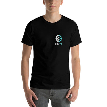 0x0 BOLD  Ribbed Collar T-Shirt