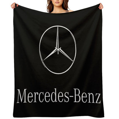 Benz Luxury Vehicles Throw Blanket