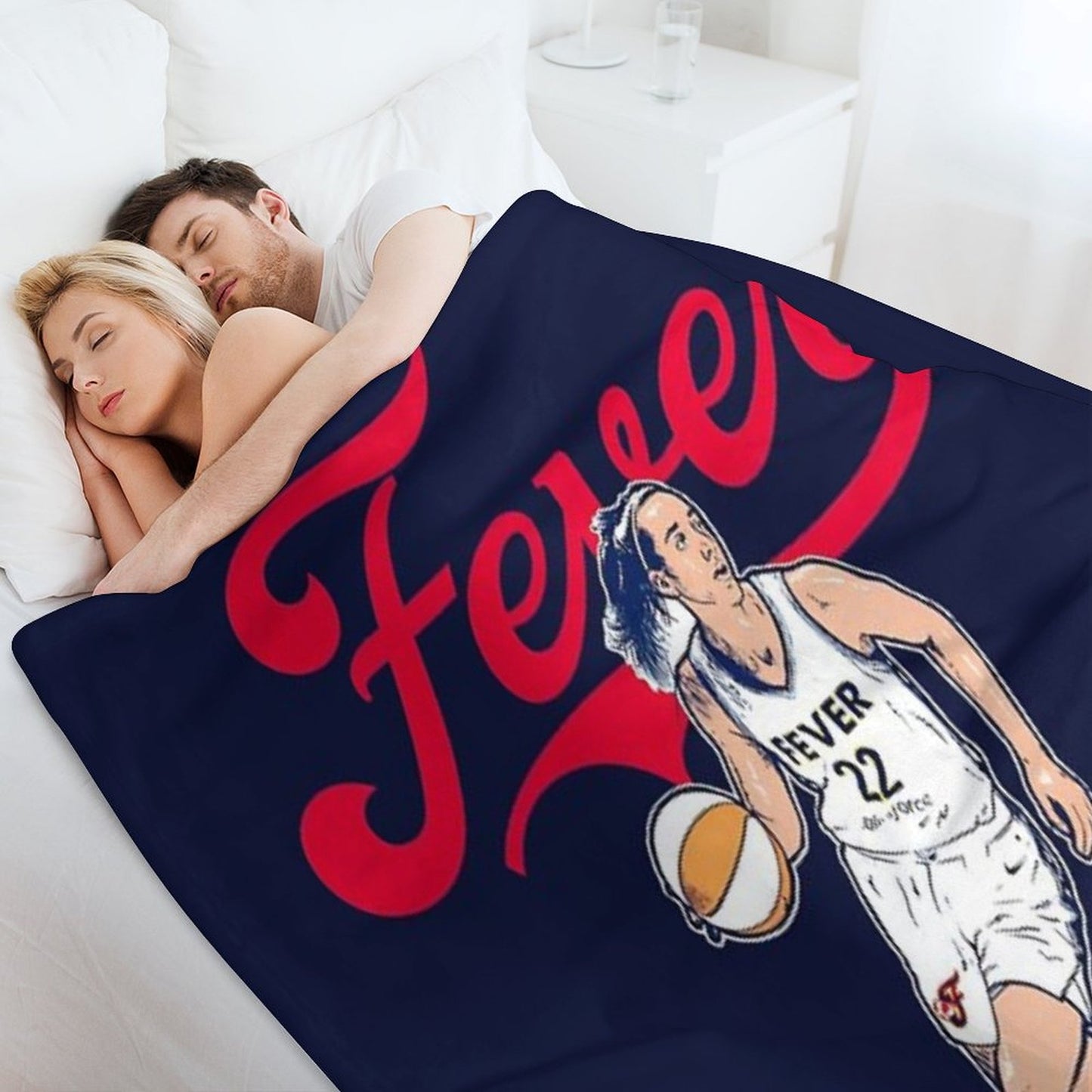 Caitlin Clark 22 Throw Blanket
