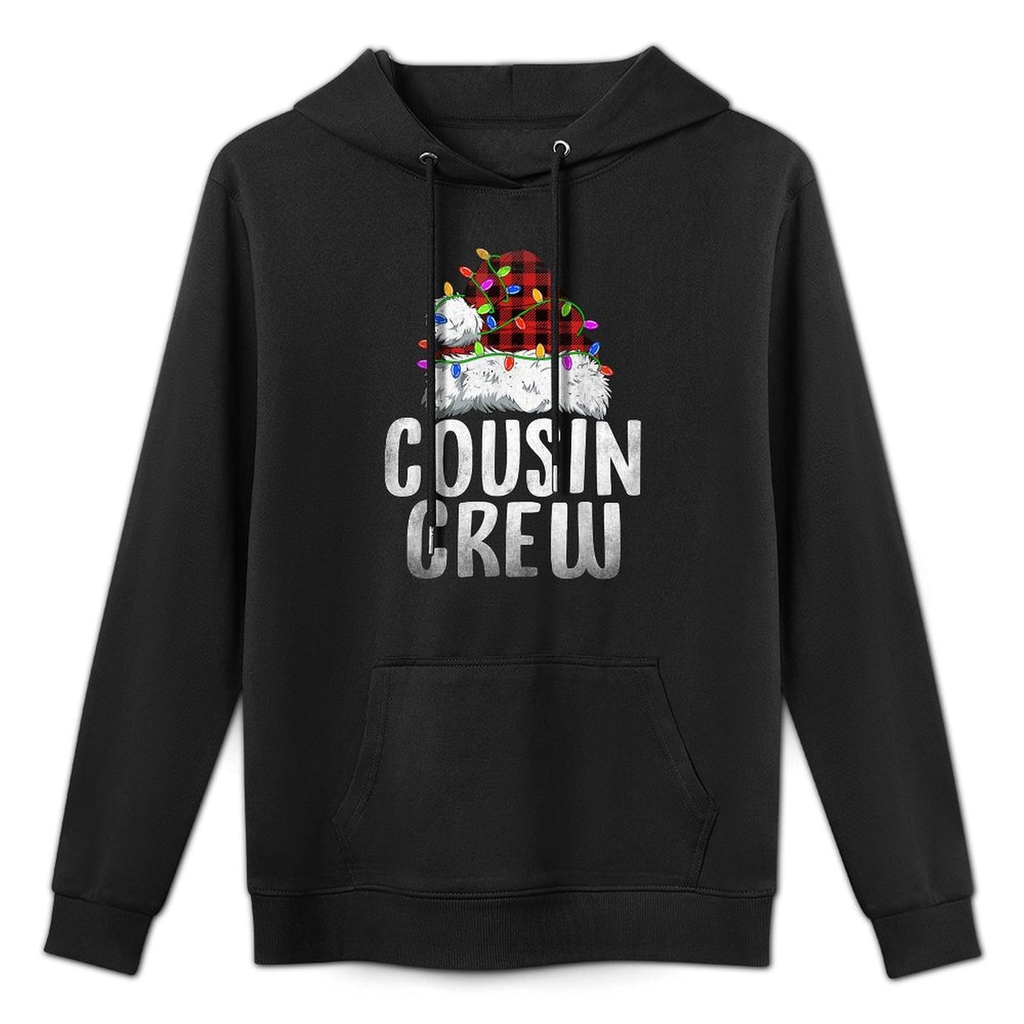 Christmas Cousin Crew Santa Xmas Family Matching Pajamas Casual Wear Hoodie