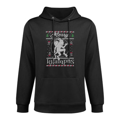 Merry Krampus Christmas Xmas Horror Ugly Sweater Evil Pajama Casual Wear Hoodie
