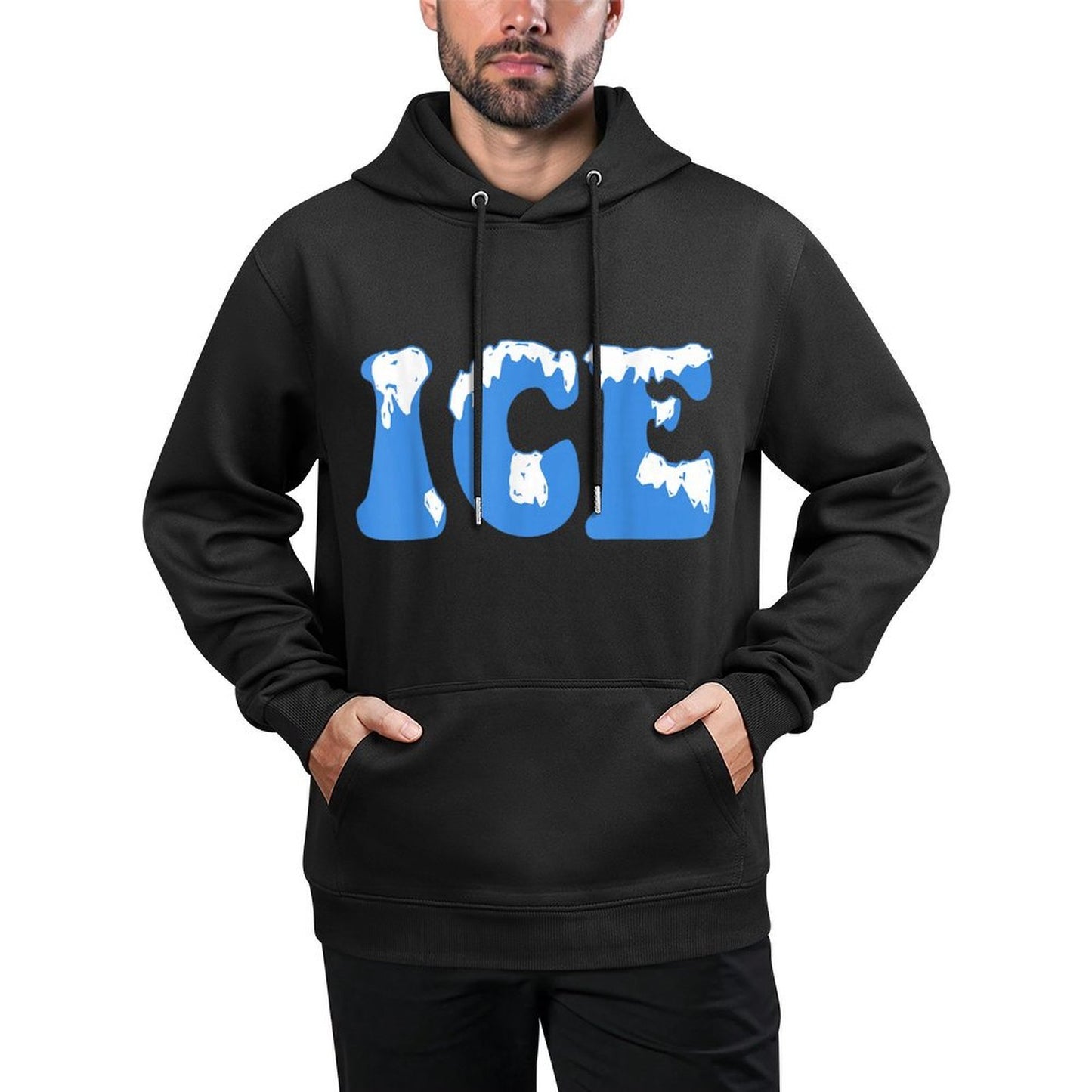 Ice Baby Family Funny Halloween Costume Couples Layering Staple Hoodie