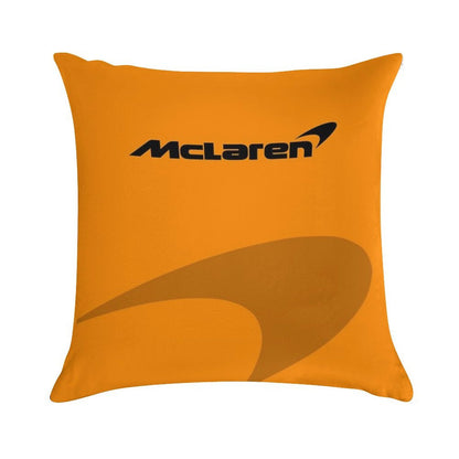 Minimalistic Mclaren Formula 1 Team Inspired Iphone Cover And Samsung Mobile Case Best Gift for F1 Fans Soft Ultra-Soft Texture Throw Pillow