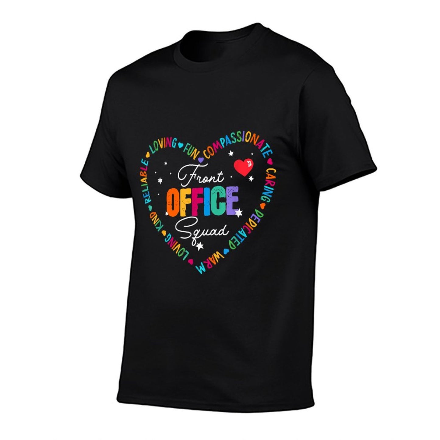 Cute School Secretary Admin Appreciation Front Office Squad T-Shirt