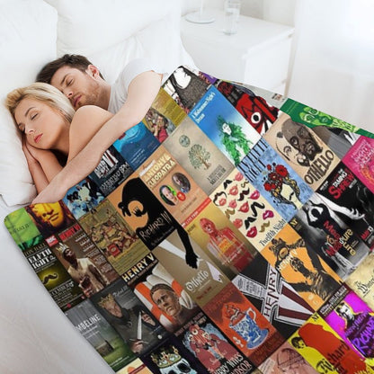 Shakespeare Plays Throw Blanket