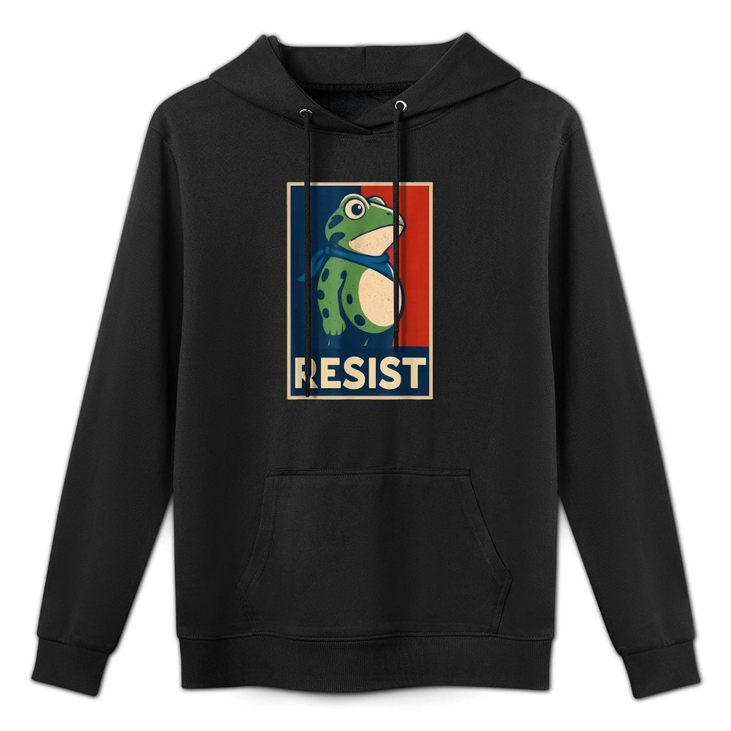 Resist Frog Portland Frog Protest for Men Women Moisture-Wicking Hoodie