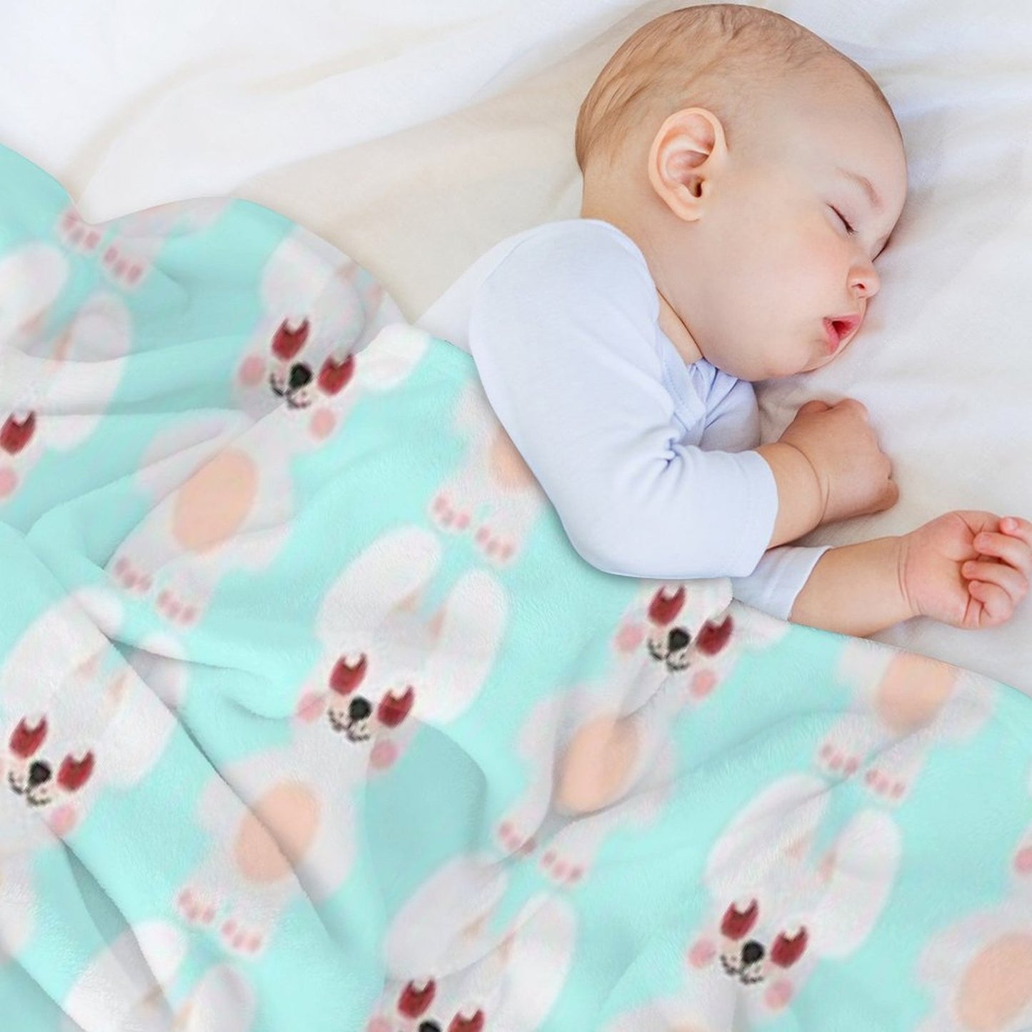 Bandy The Bunny Throw Blanket