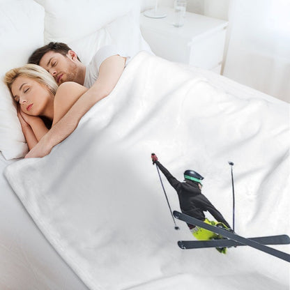 Free Rider Throw Blanket