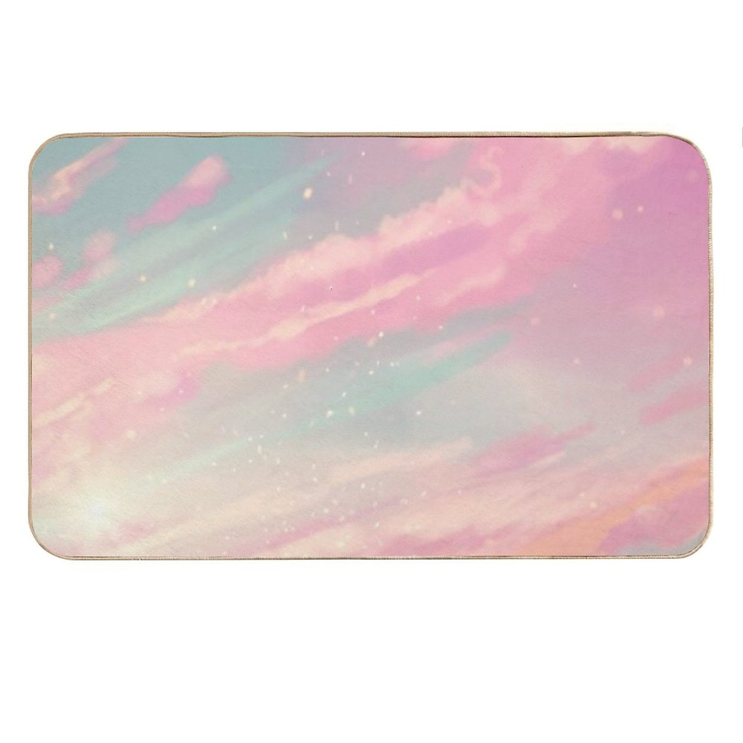 Dreamy Clouds Bath Mat