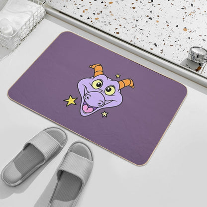 Figment with Stars  Odorless Bath Mat