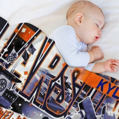 Kyle Larson Throw Blanket