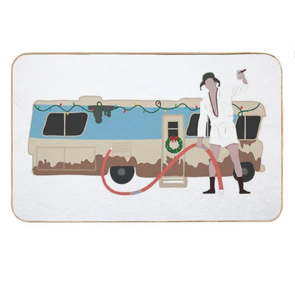 Cousin Eddie Merry Christmas Shitters Full Bath Mat