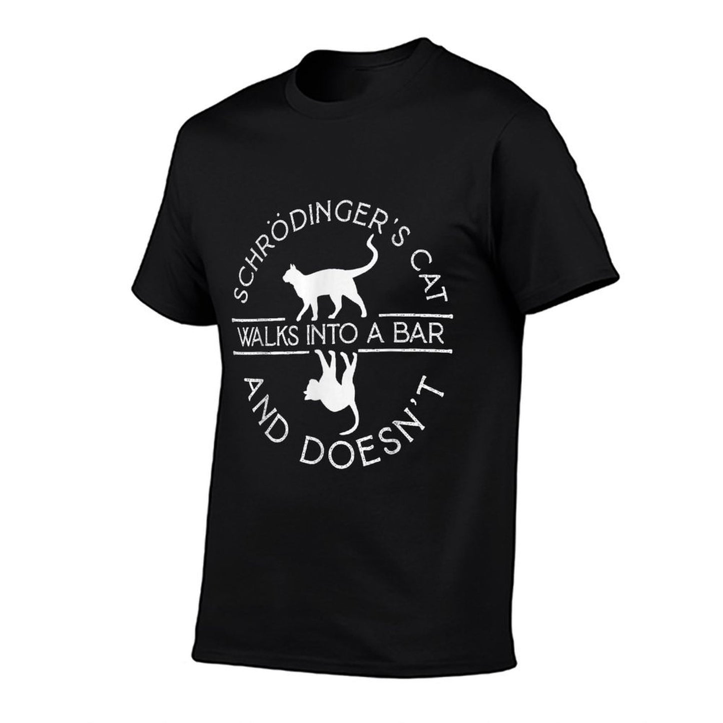 Schrodingers Cat Physics for Men Women Kids Comfortable T-Shirt