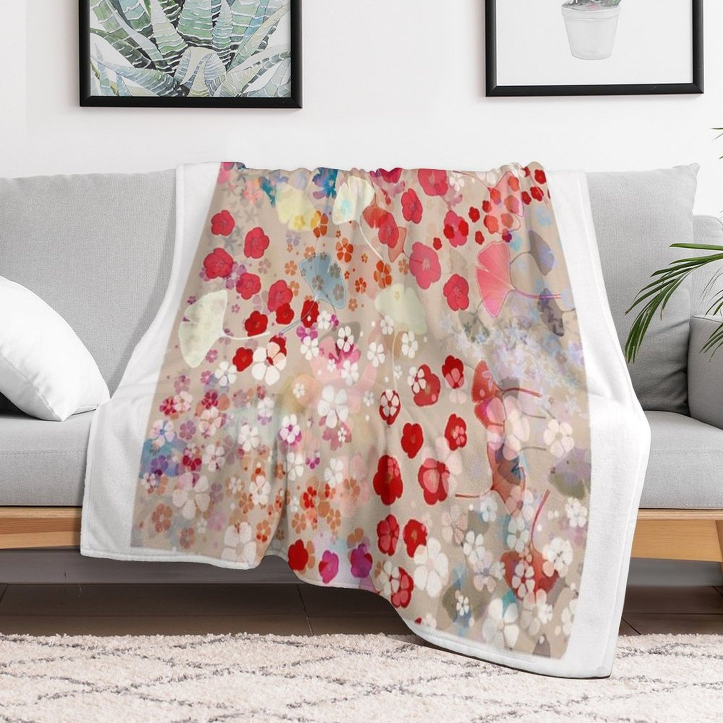 Blossom Throw Blanket