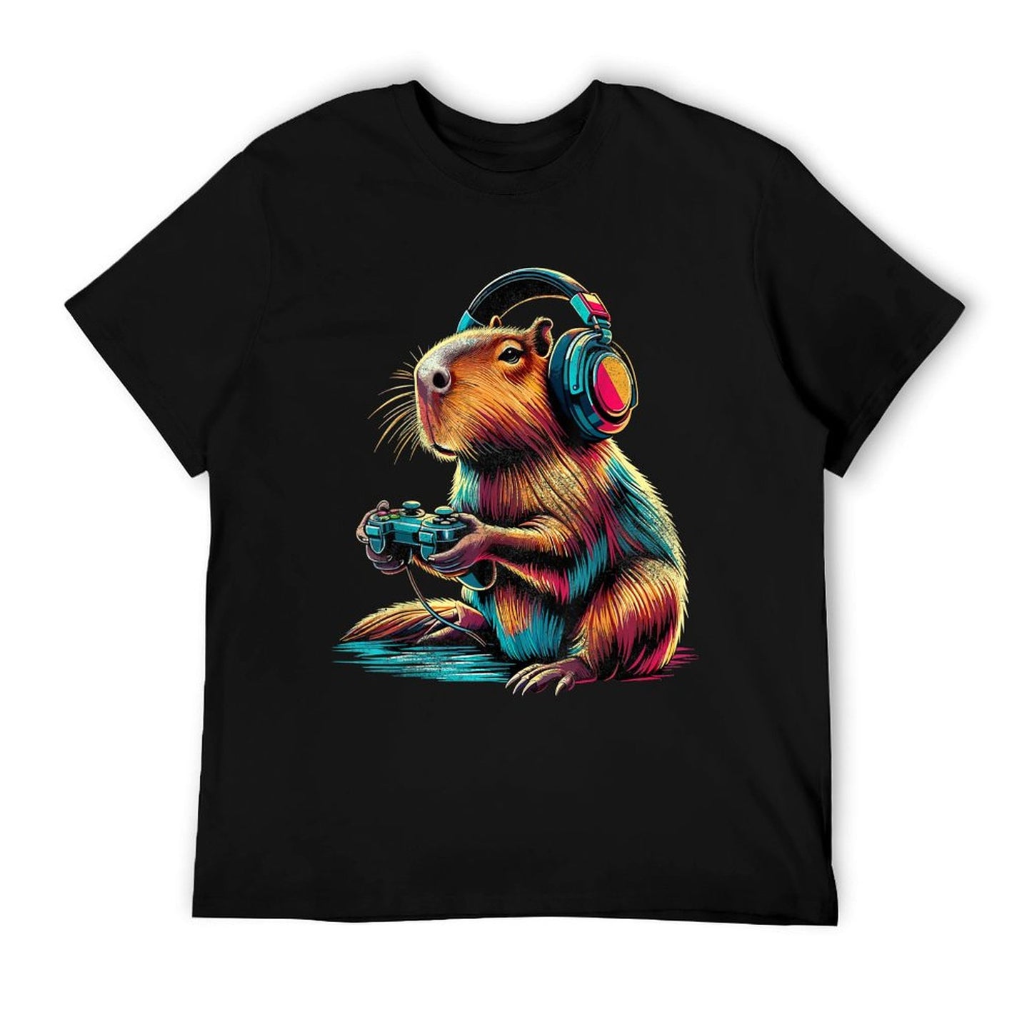 Capybara Funny Video Games Capybara T-Shirt