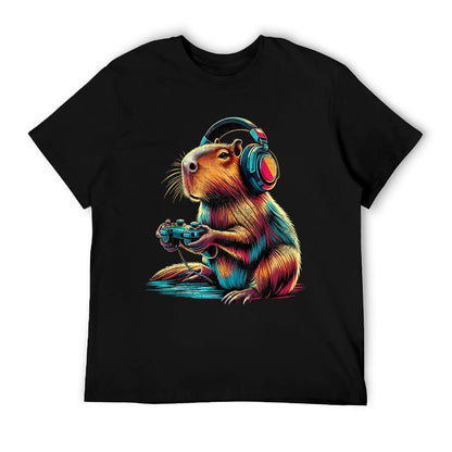 Capybara Funny Video Games Capybara T-Shirt