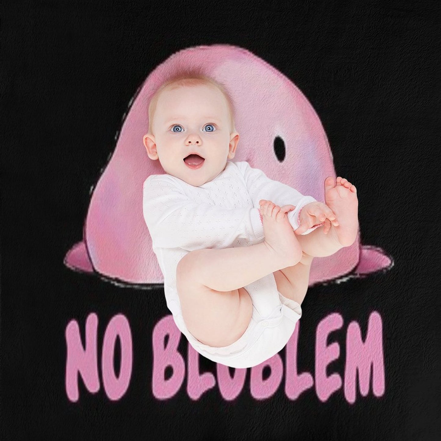 Blobfish Throw Blanket