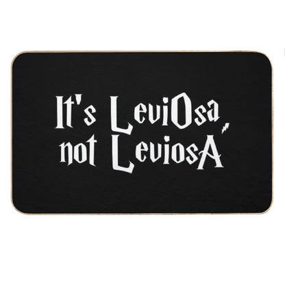 Is LeviOsa, Not LeviosA Bath Mat