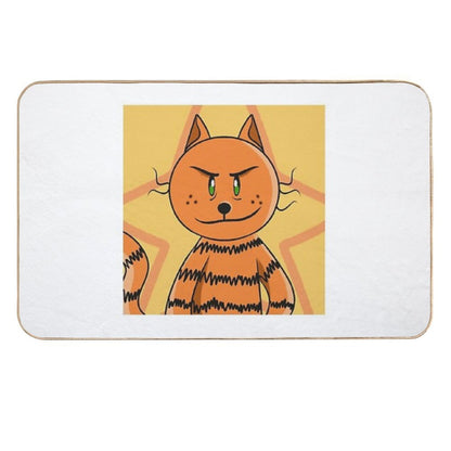 Petey The Cat  Fade-Resistant Bath Mat
