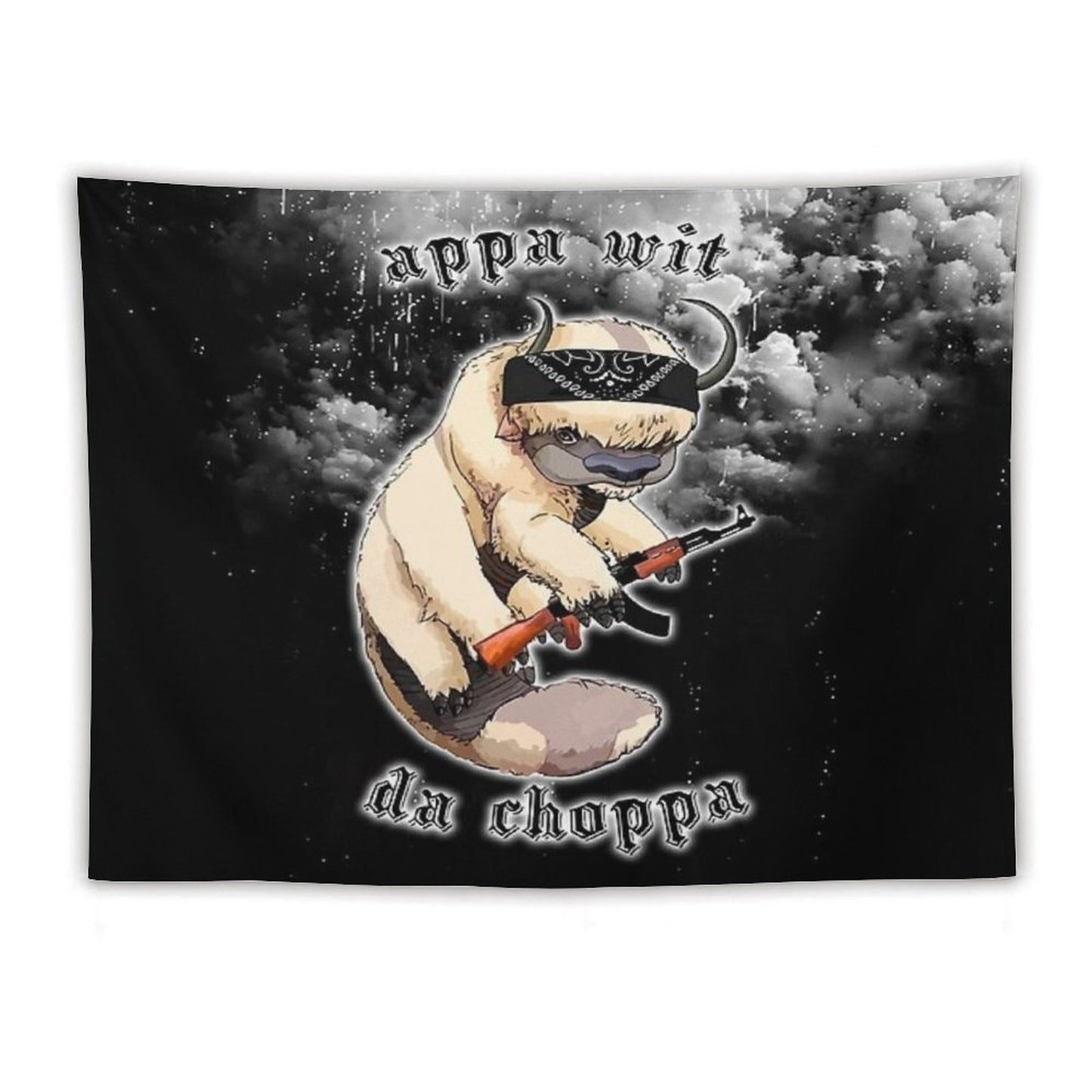 Appa Wit Da Choppa Tapestry