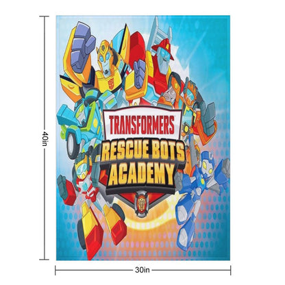 Transformers Rescue Bots Academy Throw Blanket
