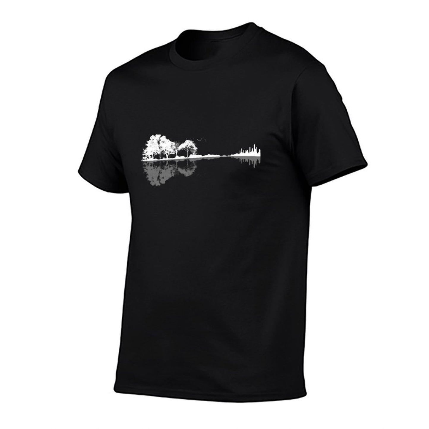 Nature Guitar  Tagless Design T-Shirt