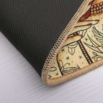 CHAPEL TATTOO; Vintage Body Advertising Art Bath Mat