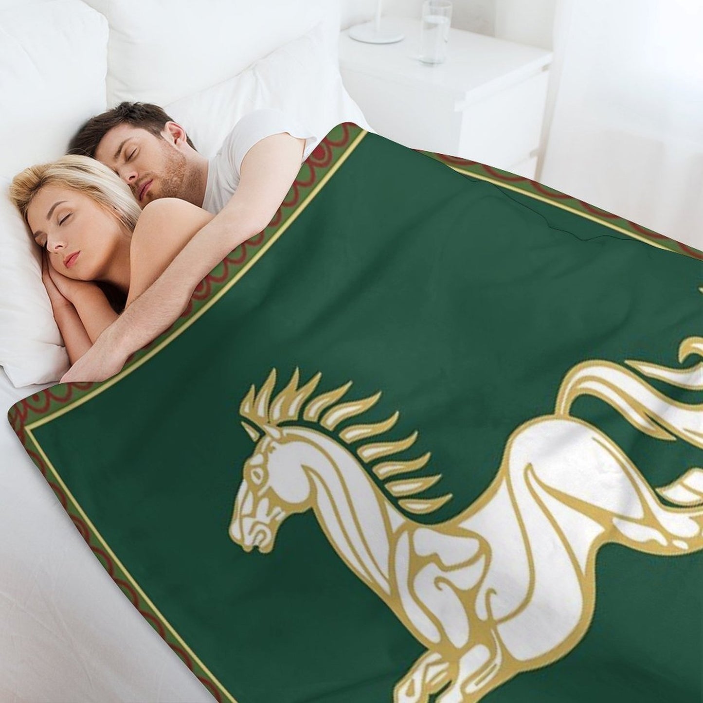 Banner of Rohan Throw Blanket