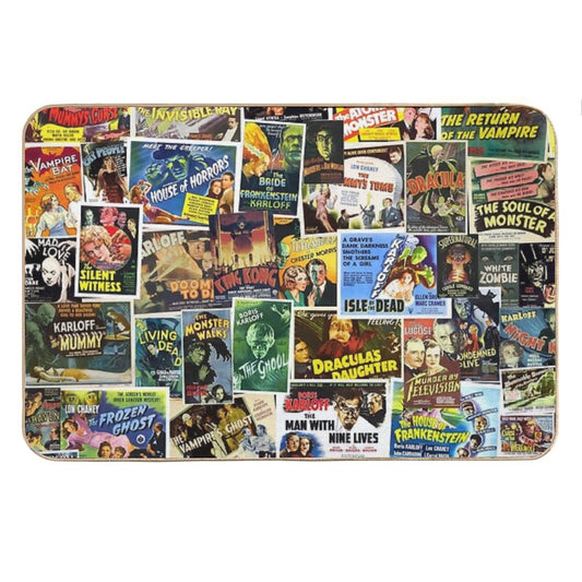 Vintage Horror Bath Mat