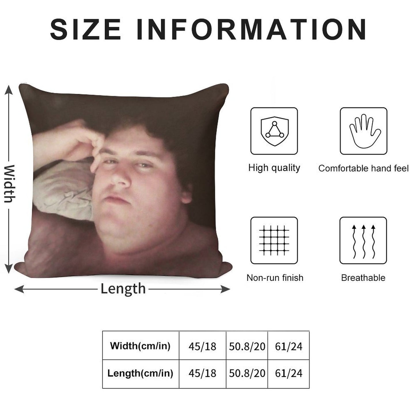 Horny Ogre Soft Fade-Resistant Throw Pillow