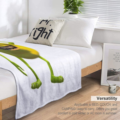 Shrek Wazowski Throw Blanket